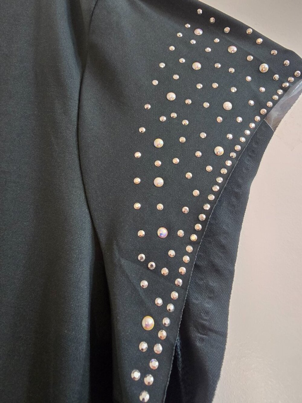 Maurices edgely Studded Rhinestone Short Sleeve Tee - Scarab - Picture 4 of 8